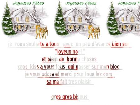 merci a tous et  joyeux noel !!!!!